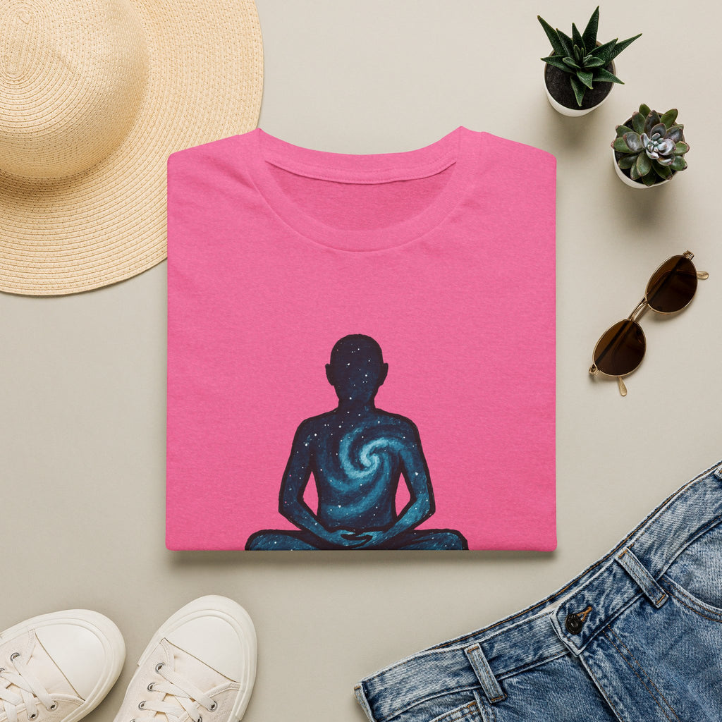 Galaxy Meditation Silhouette T-Shirt