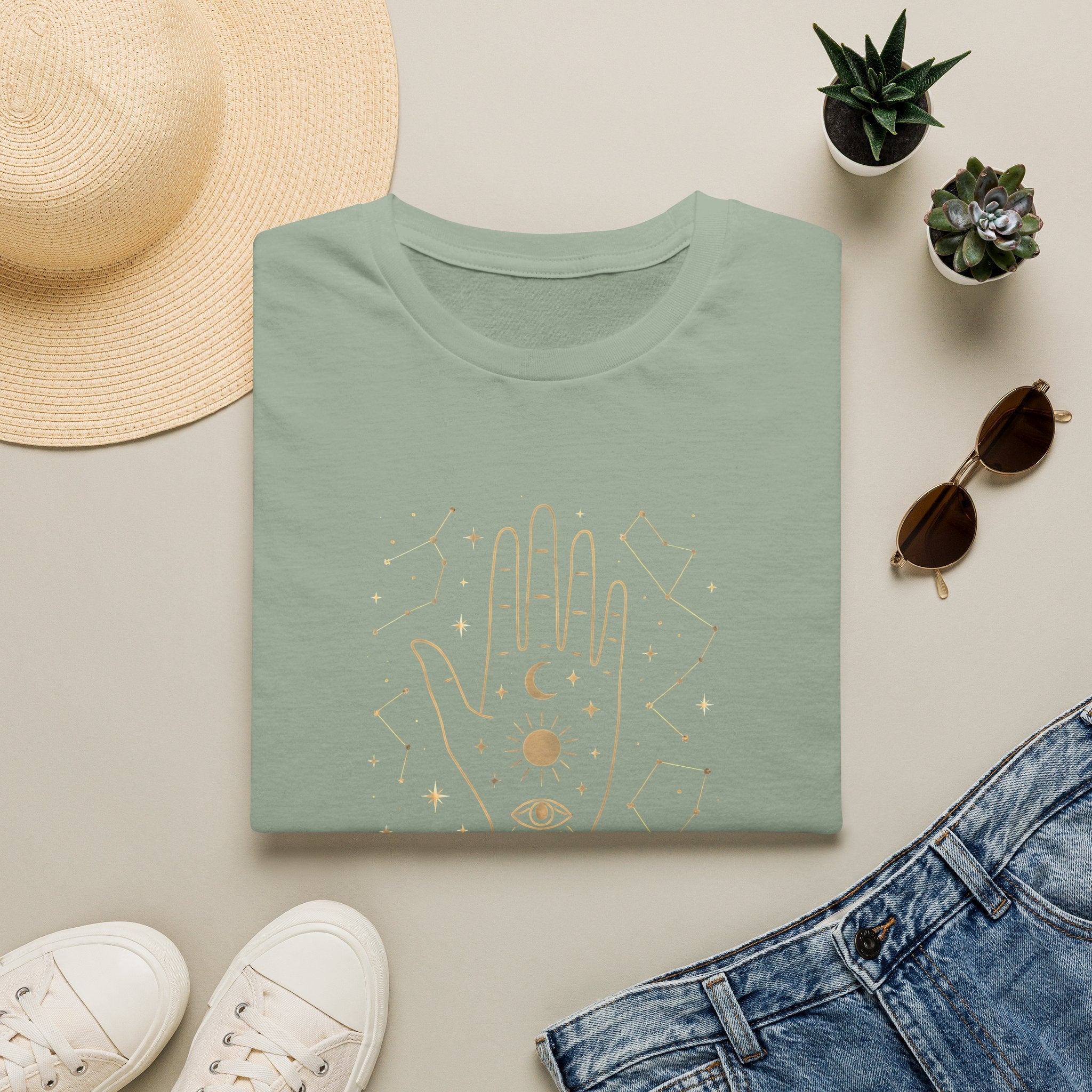Astral Hand Illustration T-Shirt