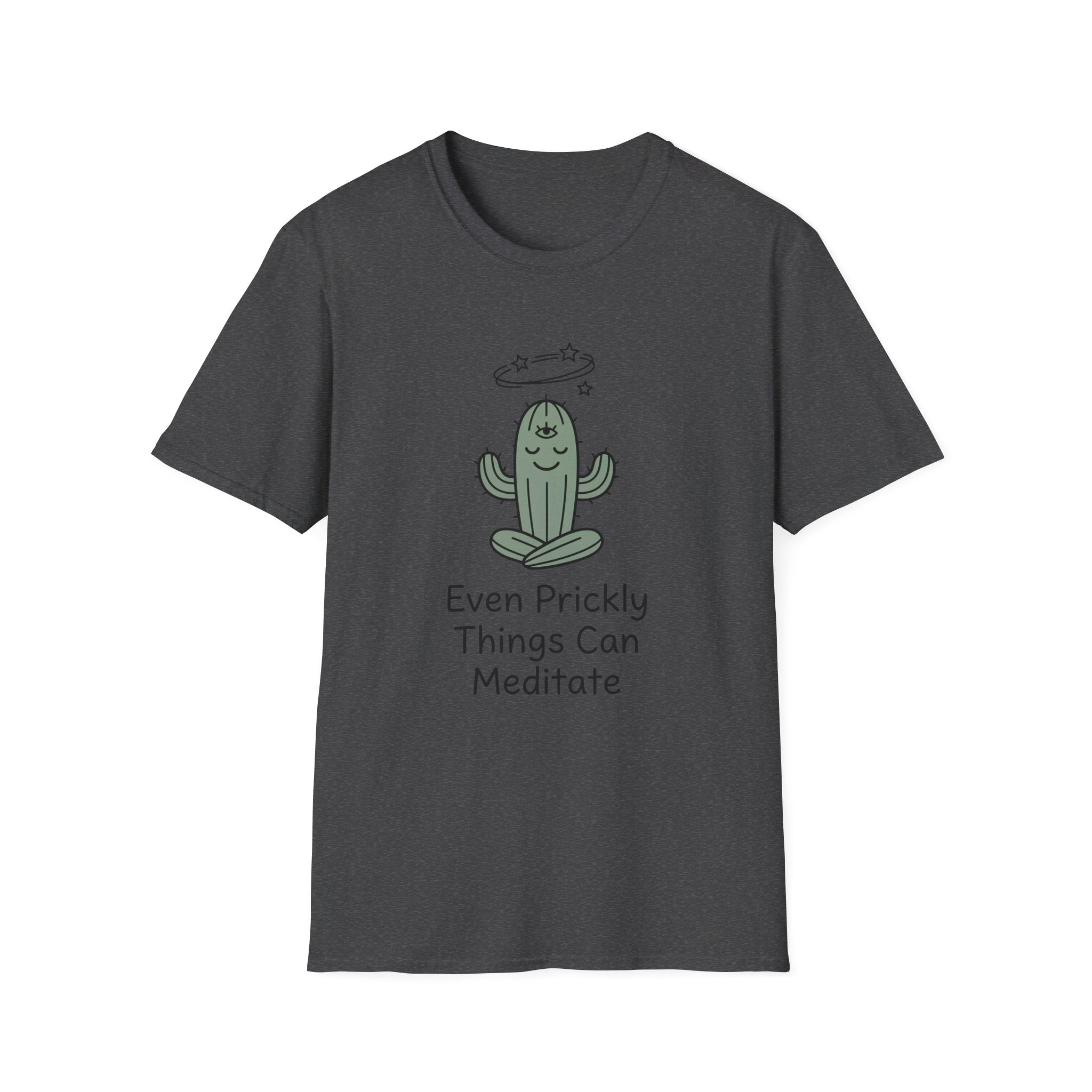 Even Prickly Things Meditate T-Shirt