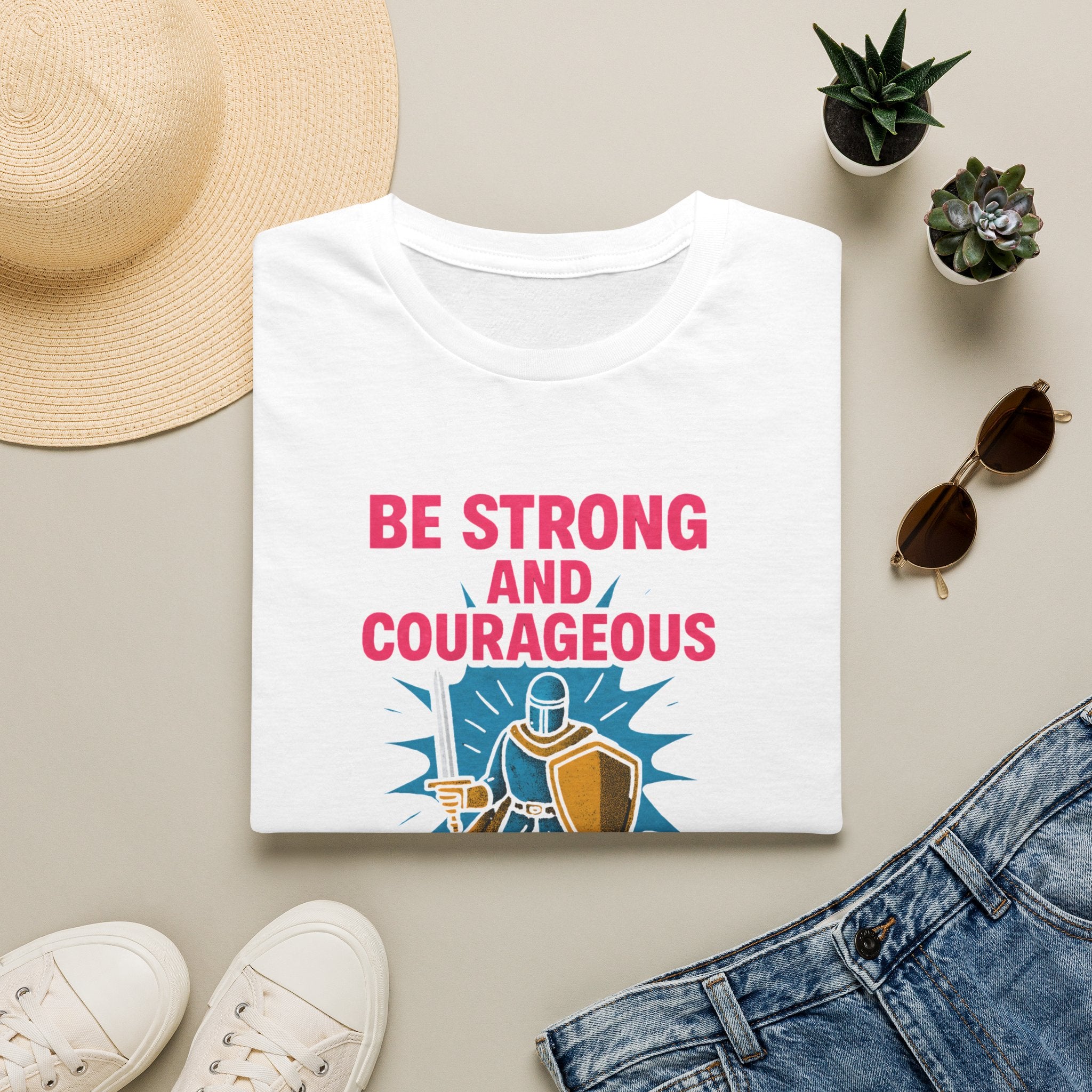 Be Strong and Courageous T-Shirt