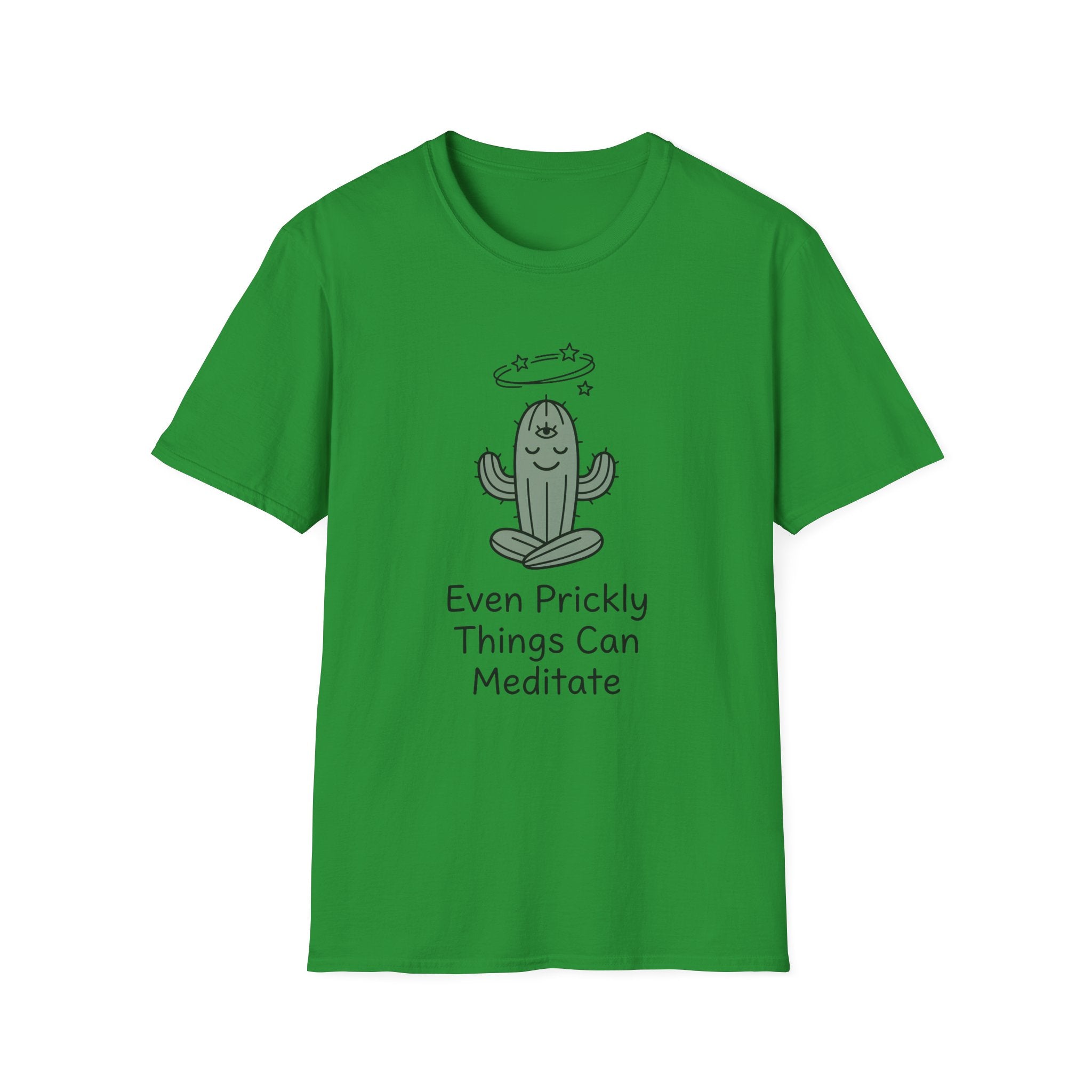 Even Prickly Things Meditate T-Shirt
