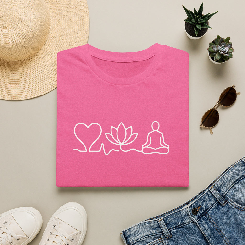 Heart Lotus Meditation T-Shirt