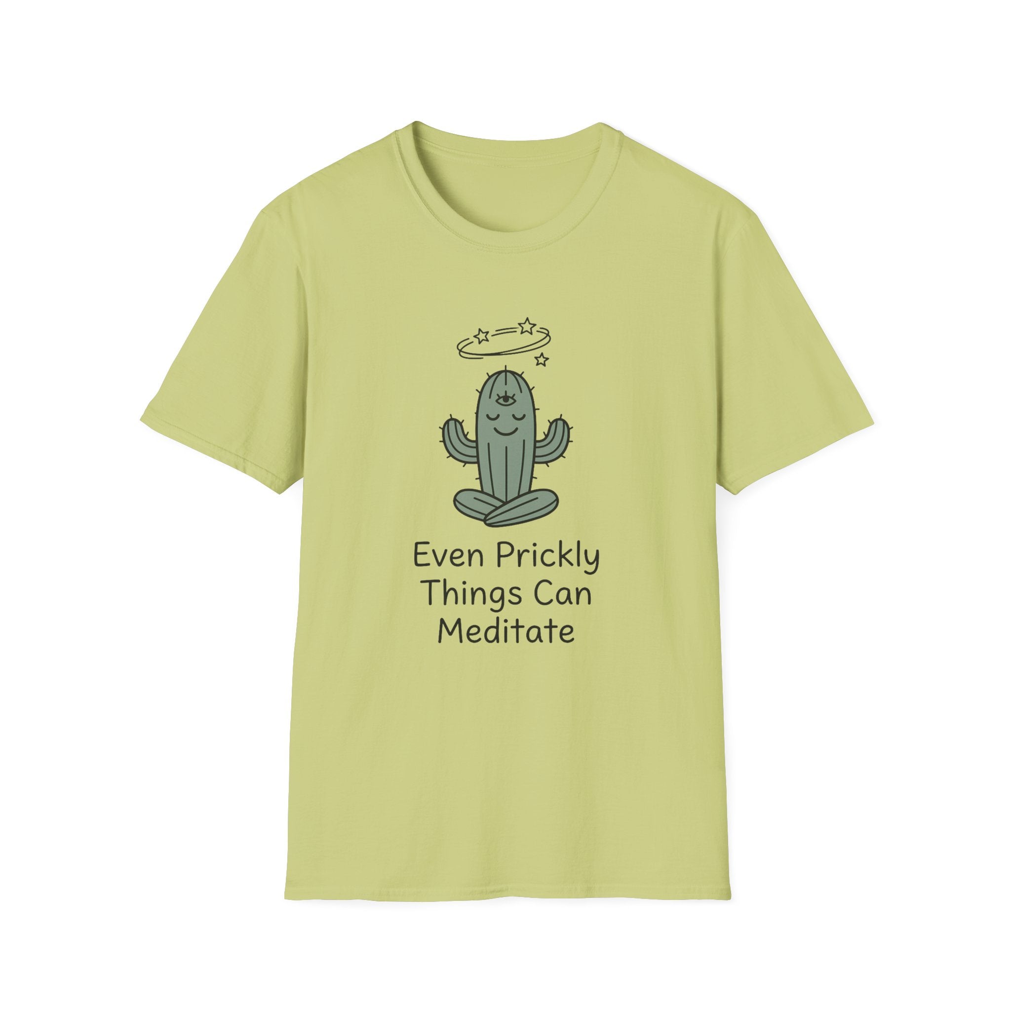 Even Prickly Things Meditate T-Shirt