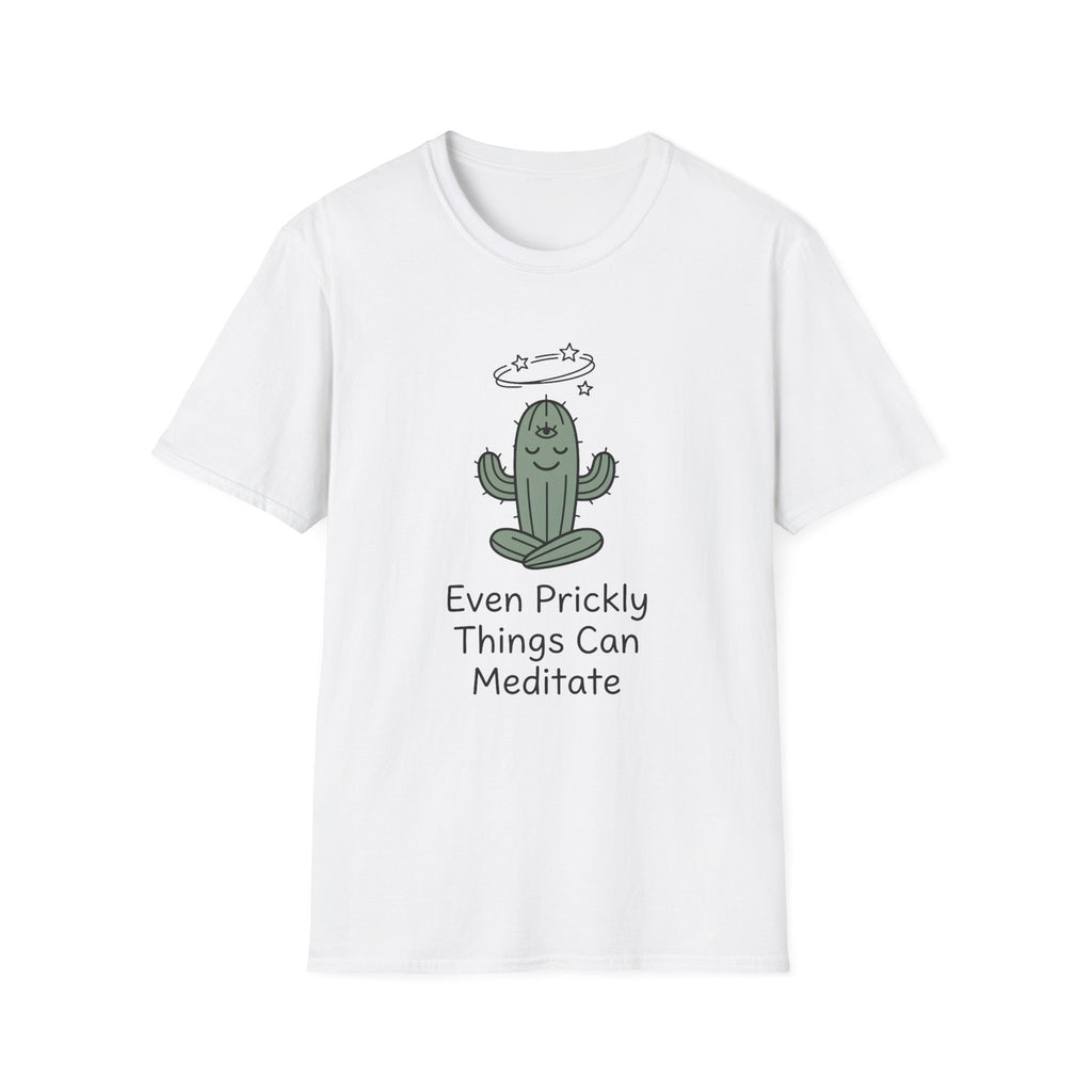 Even Prickly Things Meditate T-Shirt