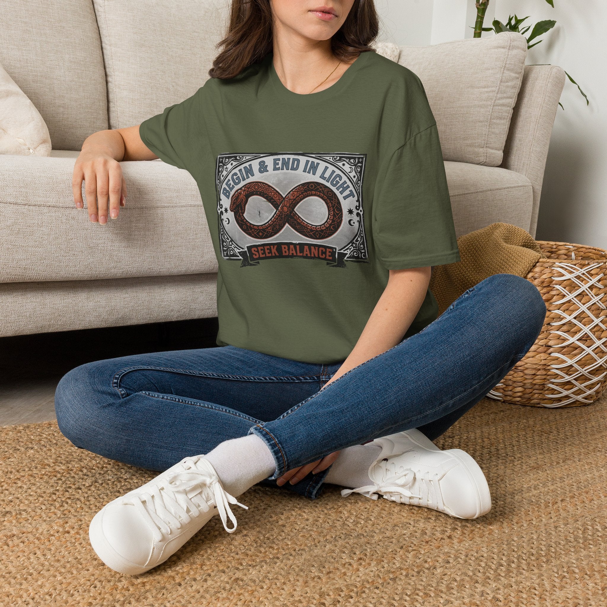 Begin & End In Light T-Shirt