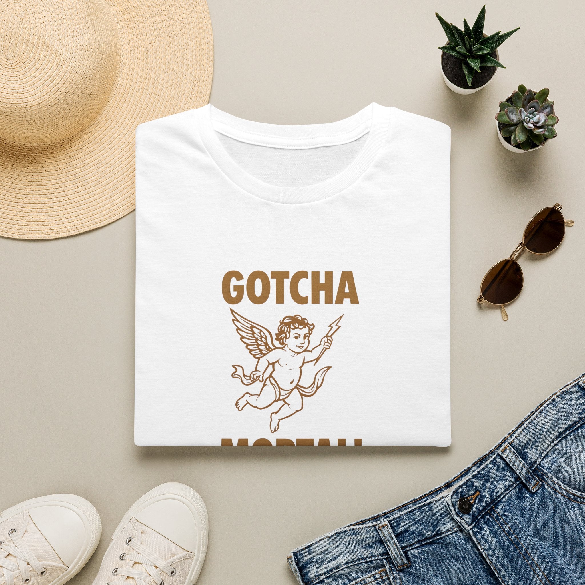Cupid with Lightning Bolt T-Shirt
