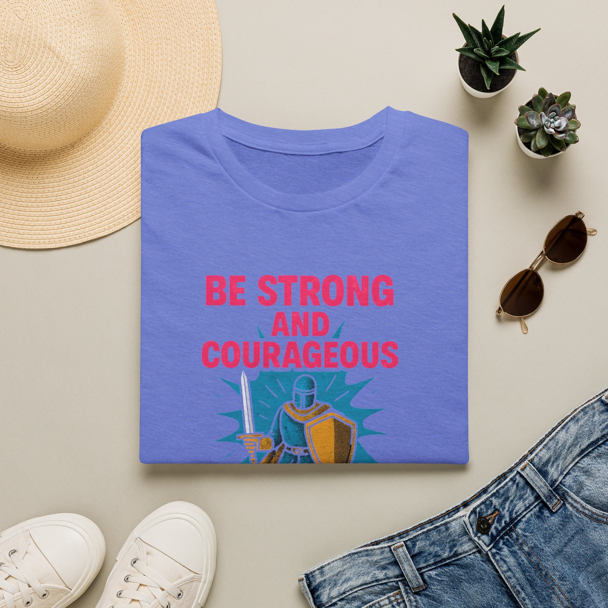 Be Strong and Courageous T-Shirt