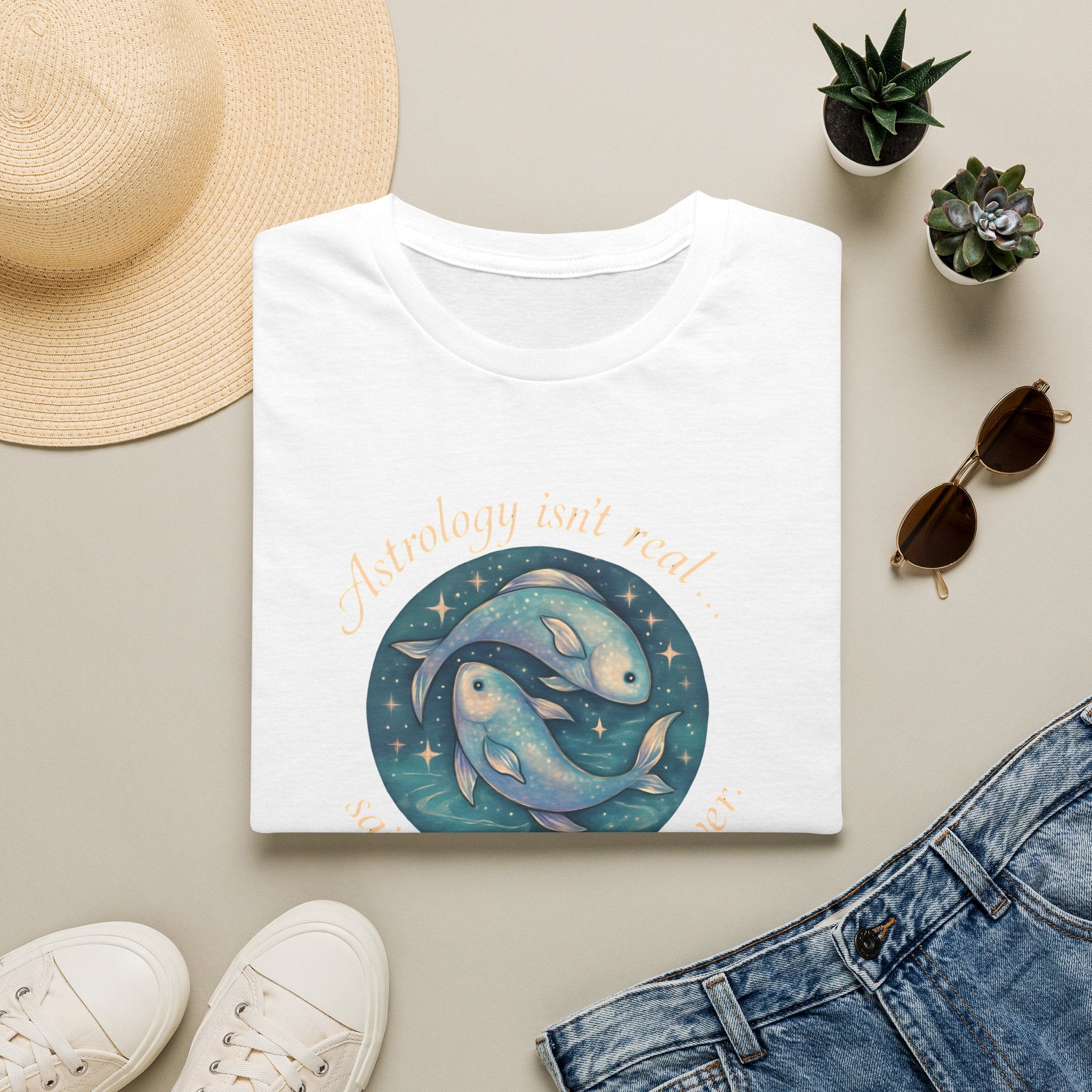 Two Fish Zodiac Circle T-Shirt