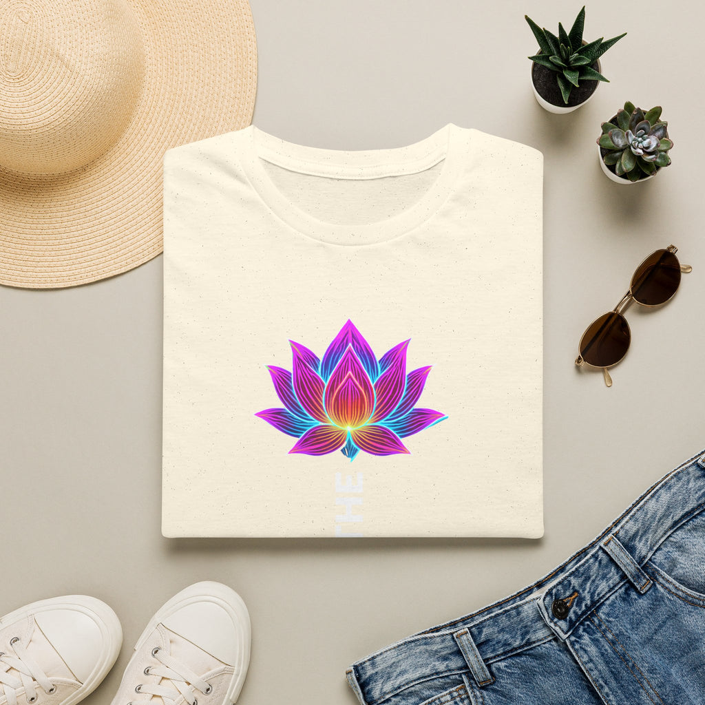 Neon Lotus Breathing T-Shirt