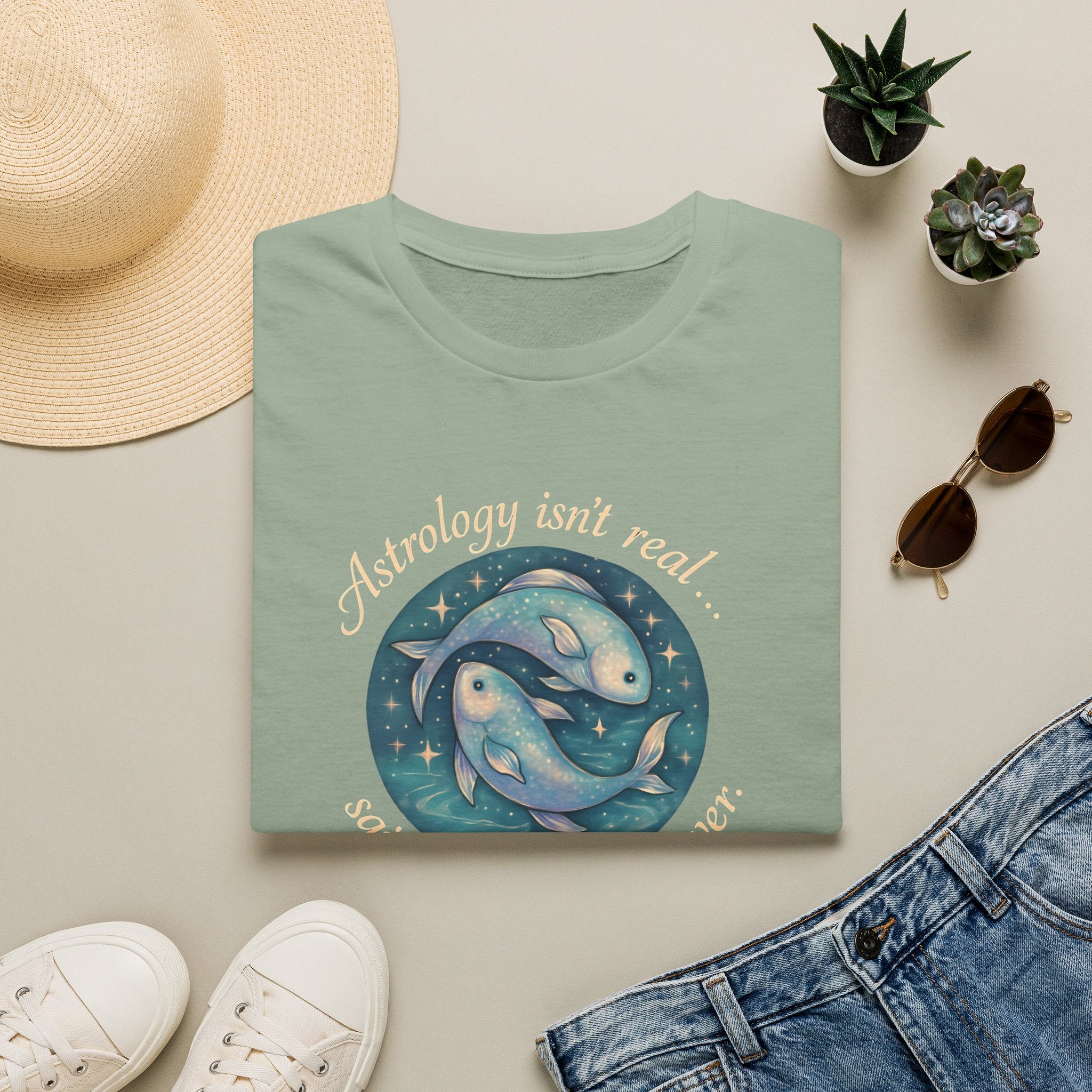 Two Fish Zodiac Circle T-Shirt