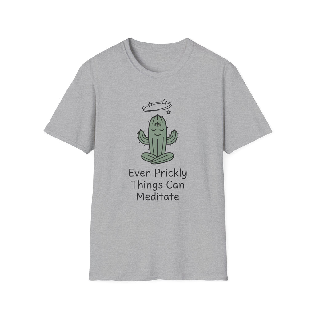 Even Prickly Things Meditate T-Shirt