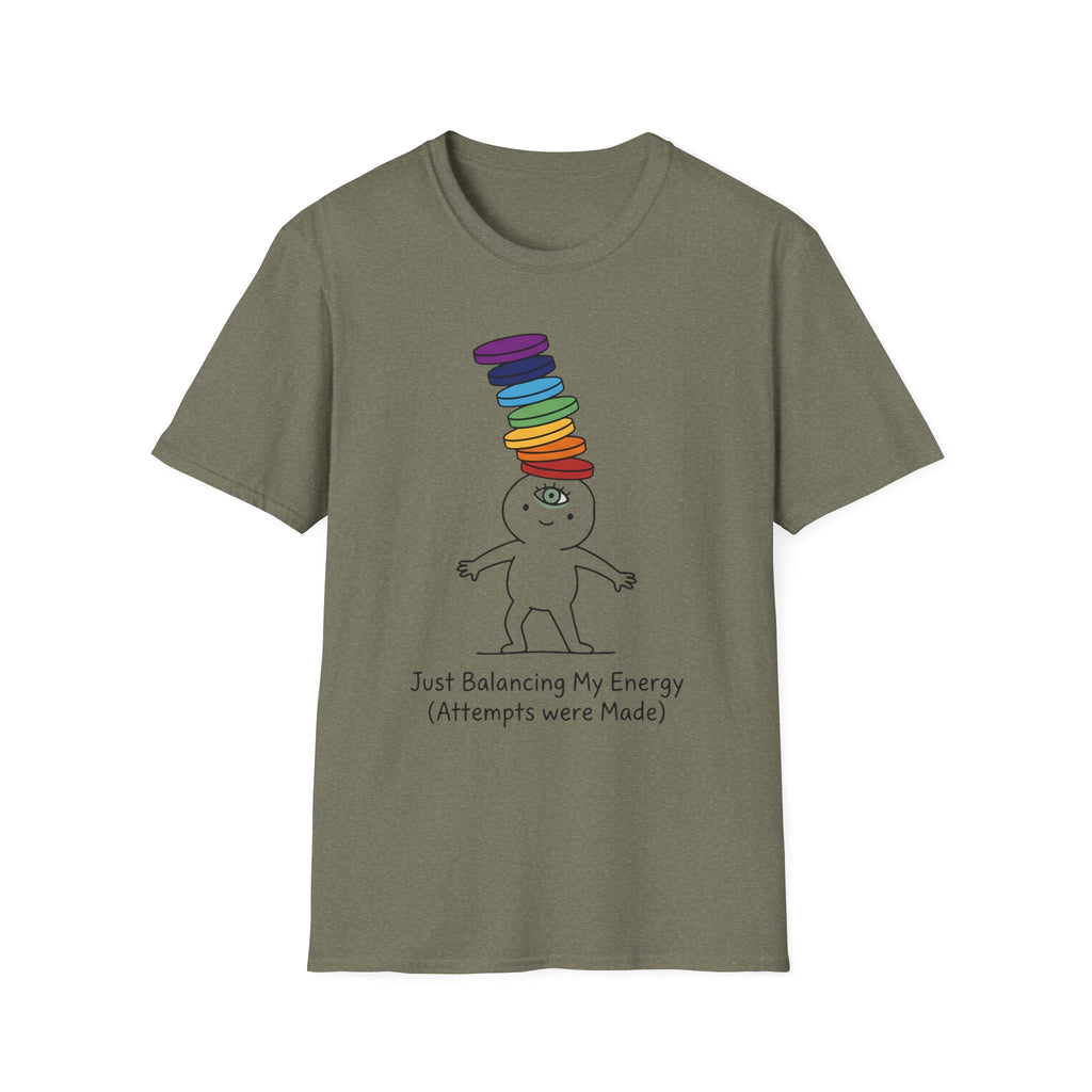 Balancing My Energies Attempts T-Shirt